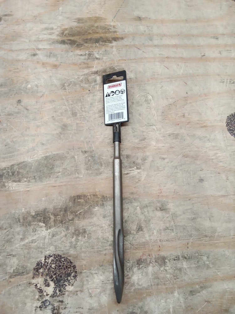 Diablo DMAPLCH2030 SDS-Plus 10in Twist Point Chisel