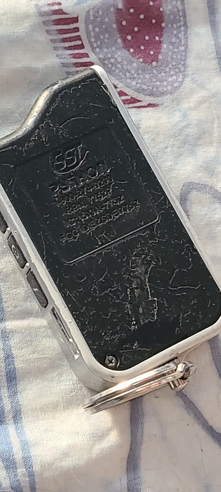 Python 7752P 2-Way LCD Replacement Remote Control fob used