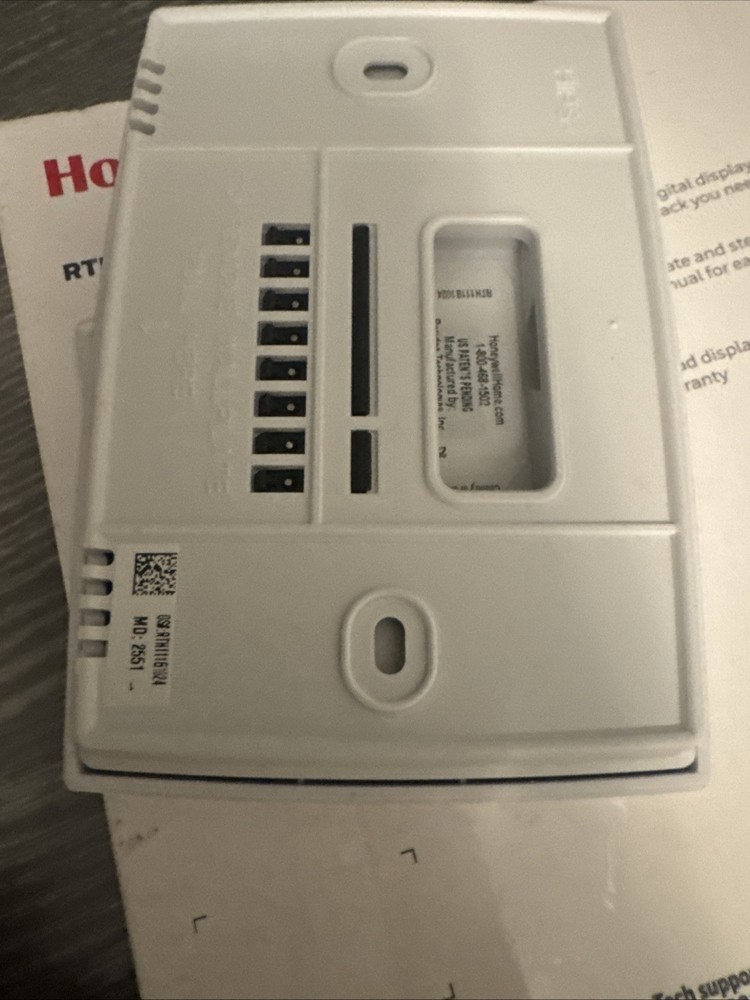HONEYWELL HOME RTH111B HORIZONTAL NON-PROGRAMMABLE THERMOSTAT