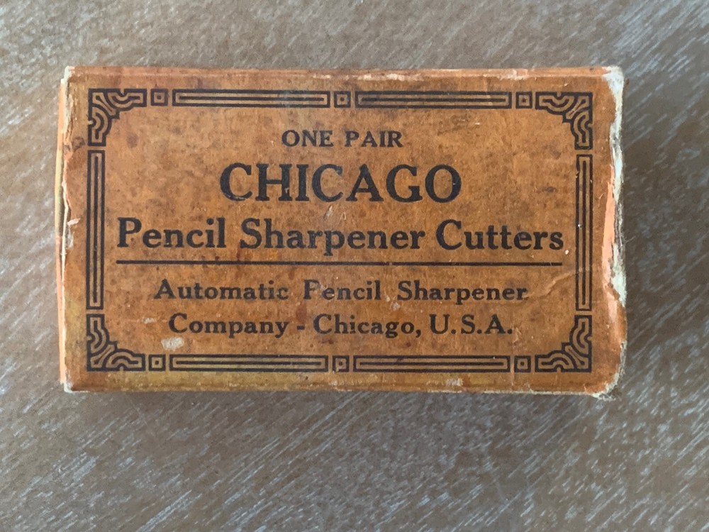 Chicago Pencil Sharpener Cutters Automatic One Pair