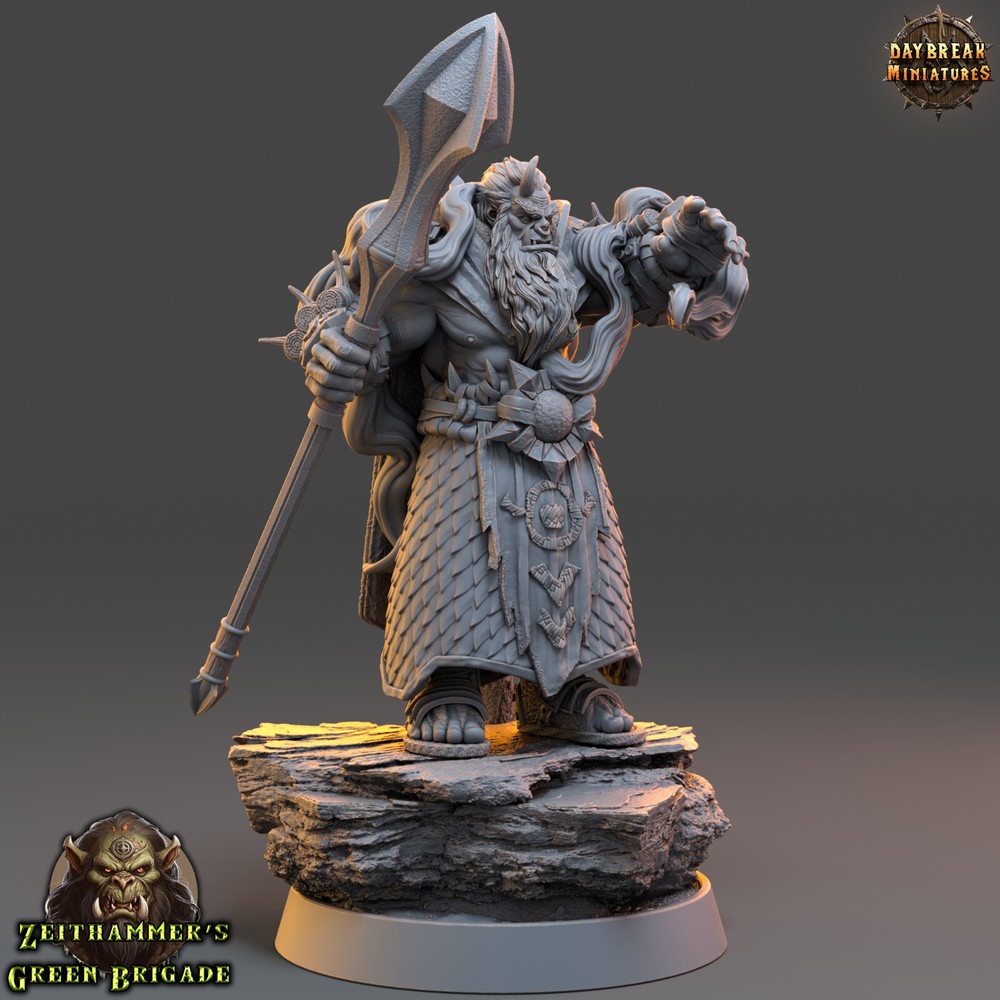 Orc Warlock Bodraz | DayBreak Miniatures |