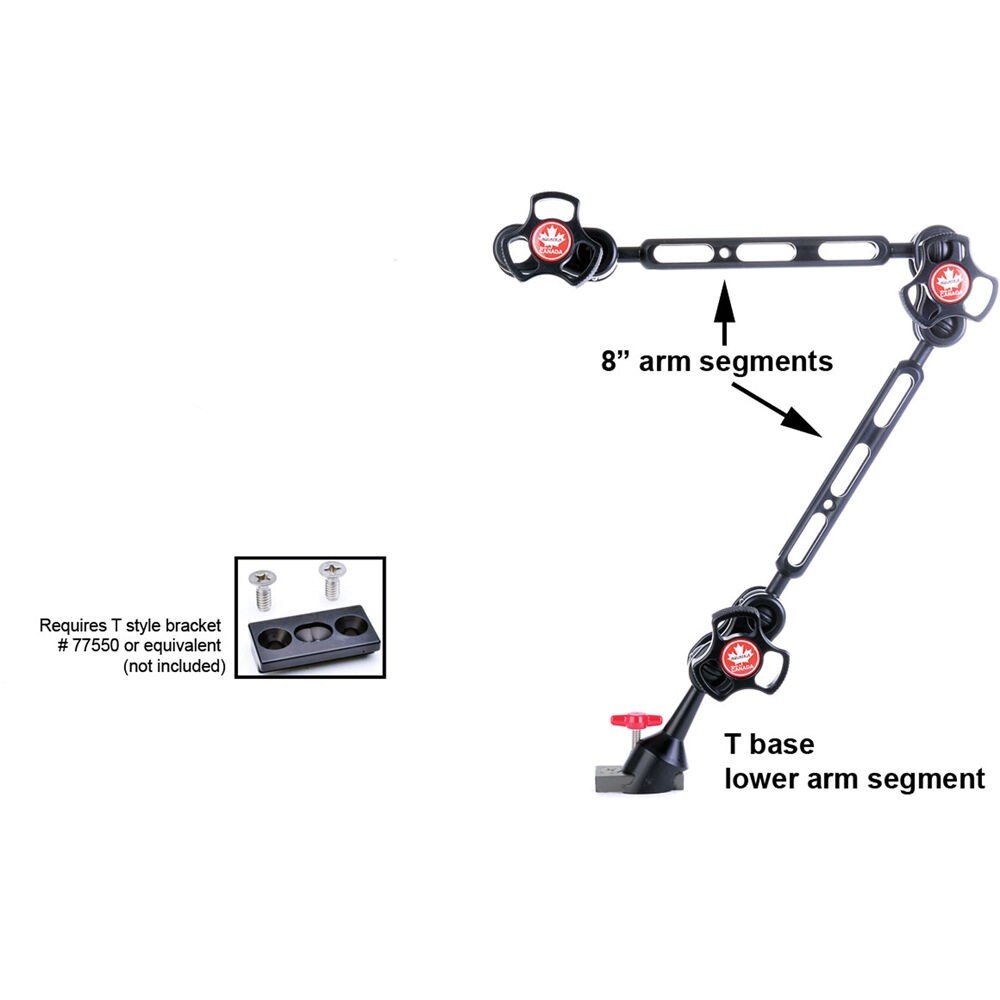 Aquatica DELTA 3 Strobe Arm Kit with 8" Double-Ball Sections 77511