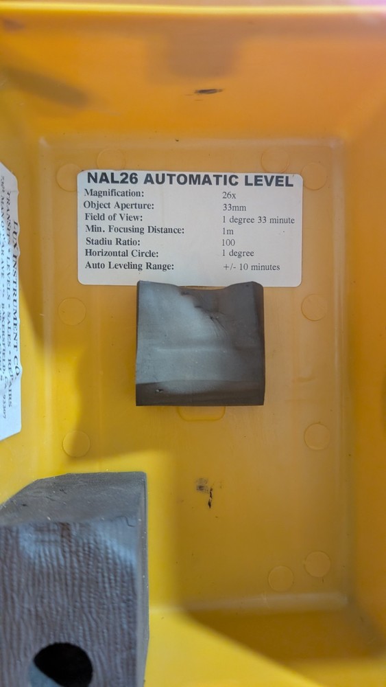 Northwest NAL-26 Automatic Level With Case