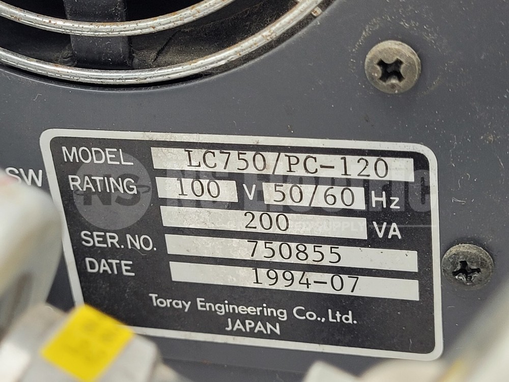 Toray OXYEGN ANALYZER LC750/PC-120