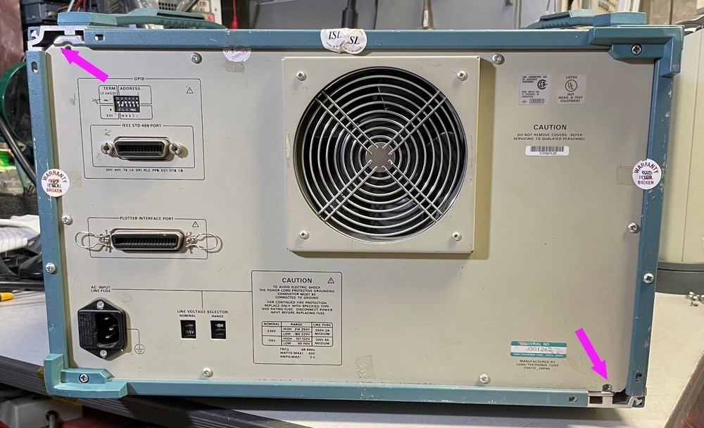 Tektronix Sony 370 Programmable Curve Tracer