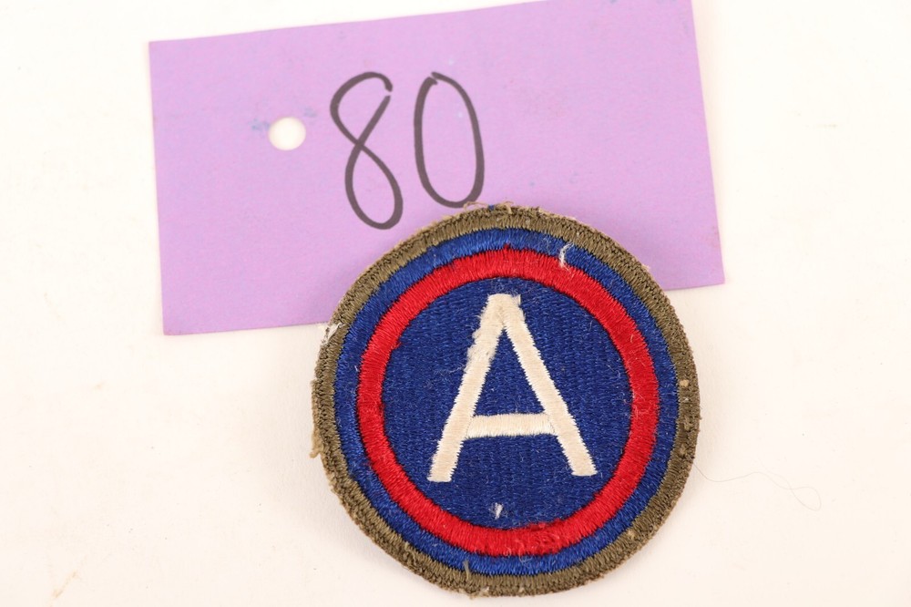 3rd Army Green Back Variant Patch- Album Removed