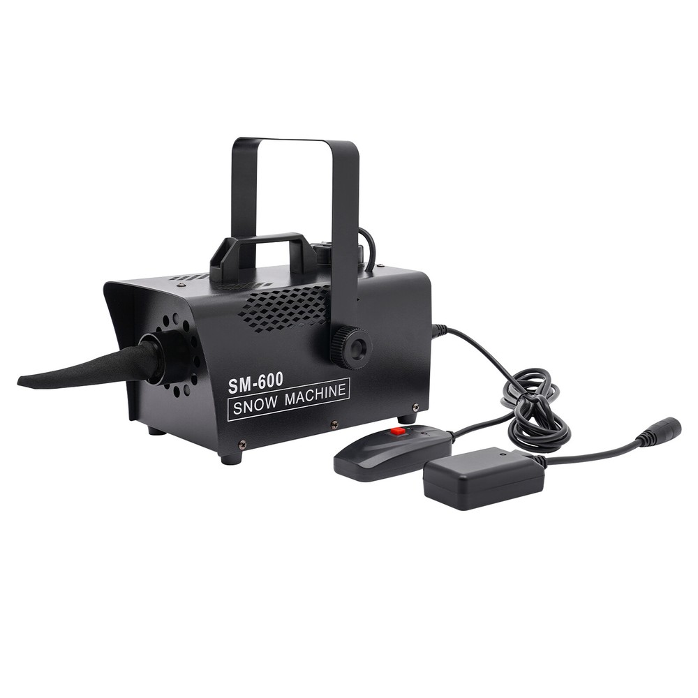 Snowflake Maker 600W Stage Snow Machine Wired/Wireless Remote Control Concert DJ