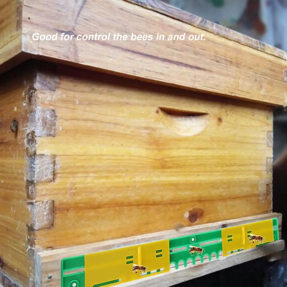 New Beekeeping Plastic Beehive Door Prevent Bees From Escaping Beekeeping Tools