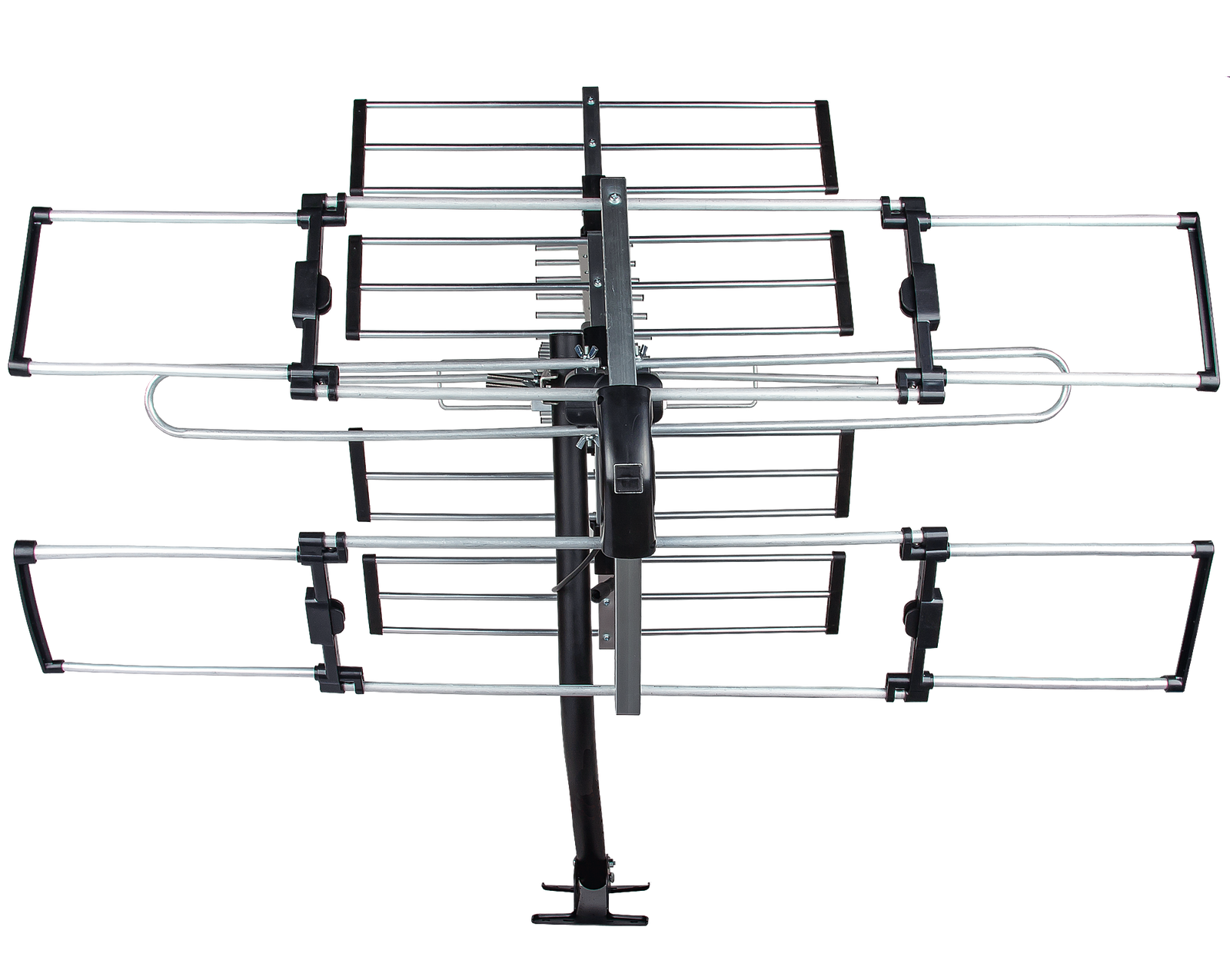 2024 Yagi 24 Elements Outdoor Antenna Long Range 4K ATSC 3 UHF VHF Clear Signal