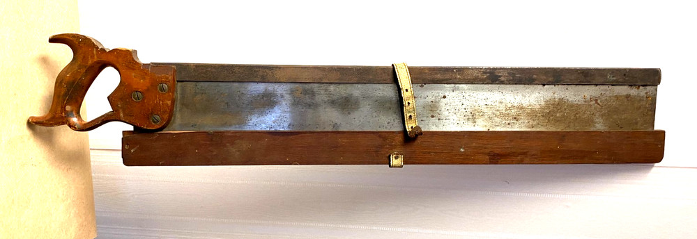A Vintage  C.E. Jennings 26" Blade Back , Miter Saw -