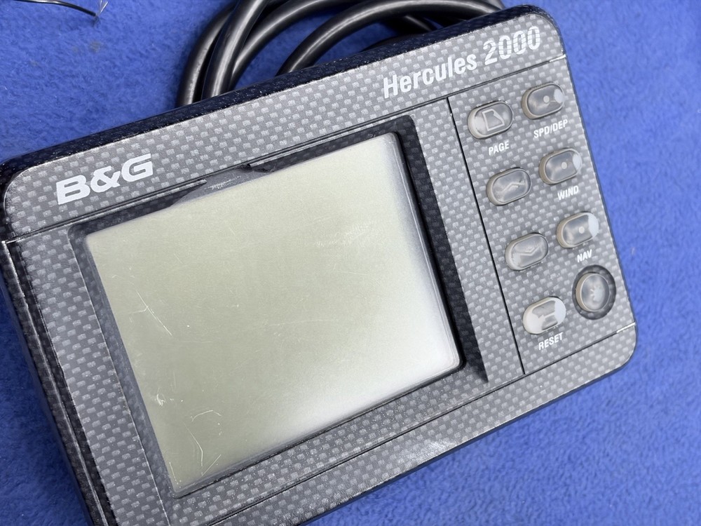 B&G Hercules / Hydra 2000 8 Button FFD Full Function Instrument Display