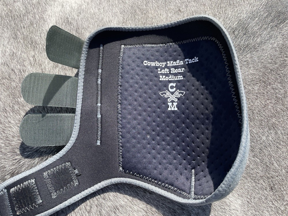 CM SureStep Splint and Bell Boots Full Set Grey MEDIUM