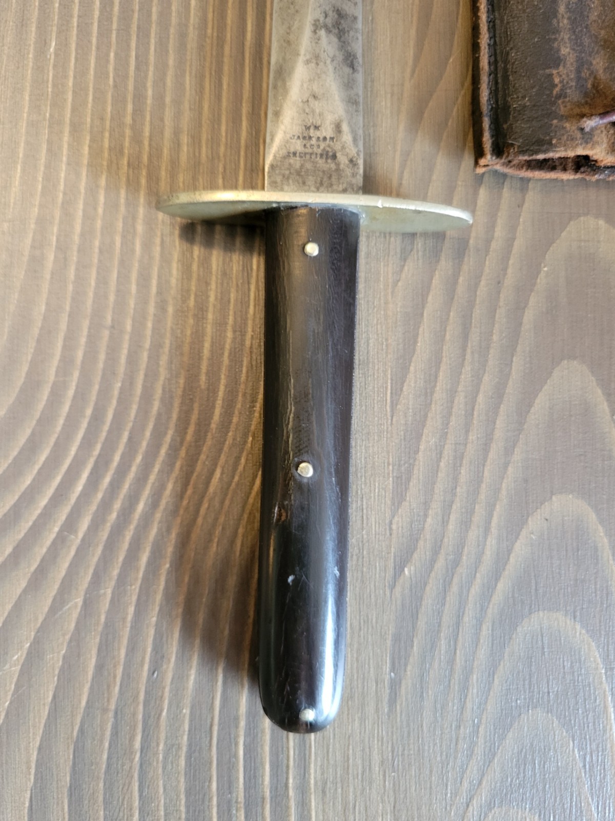 W.M. Jackson & Co. Civil War Boot Knife Letter Opener Used