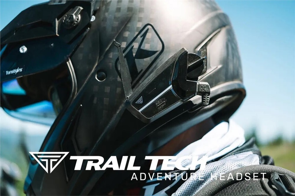 Trail Tech Adventure Headset Single Kit Bluetooth Intercom Phone Music 061-SHS