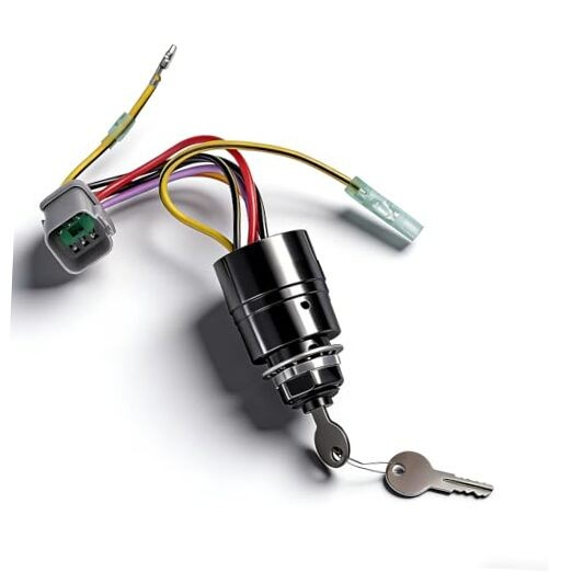 129572 Ignition Switch with Key Compatible with Tracker Boats,Ignition Switch