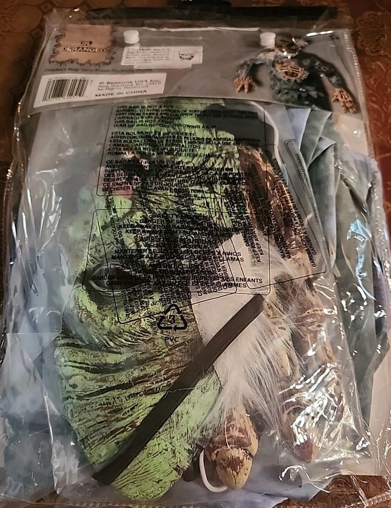 Dr. Deranged Child Costume Size Large 10-12