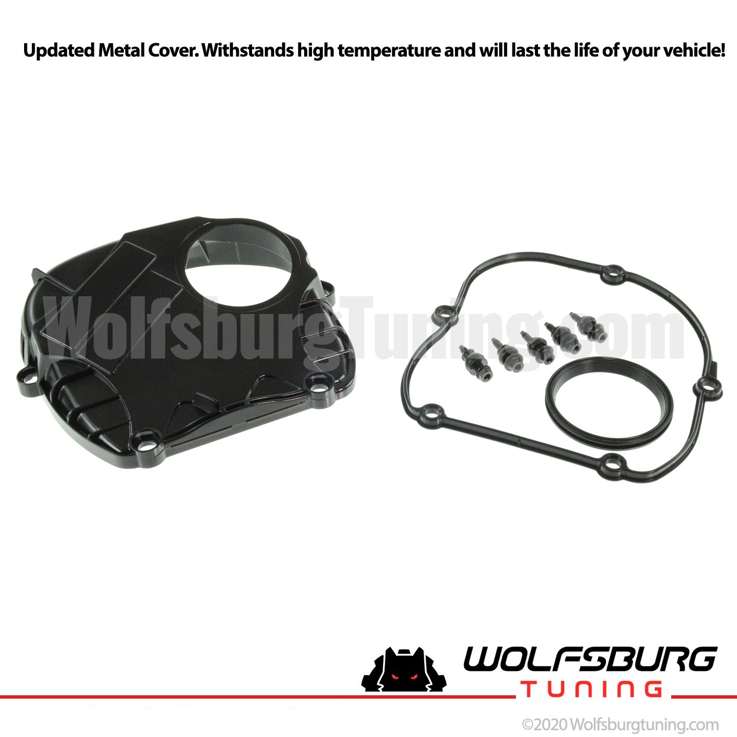 Audi A3 A4 A5 A6 Q3 Q5 TT VW CC Eos GTI Jetta 2.0T Metal Timing Cover TSI TFSI
