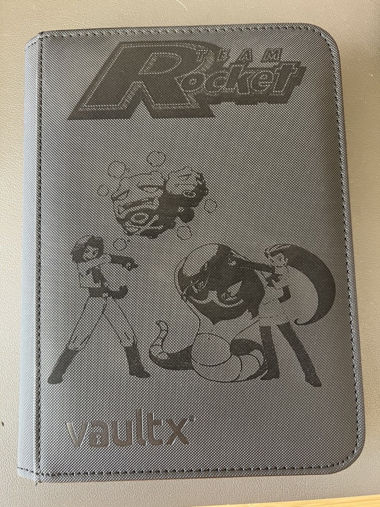 Team Rocket Vault X 4 Pocket Master Set Binder