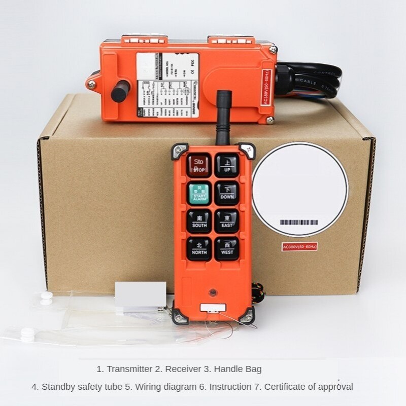 Wireless Remote Control Crane Bridge Crane Remote Control 24/36/220/380V