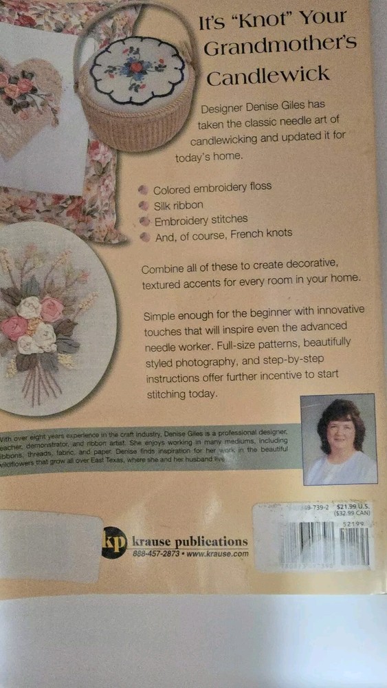 Contemporary Candlewick EMBROIDERY