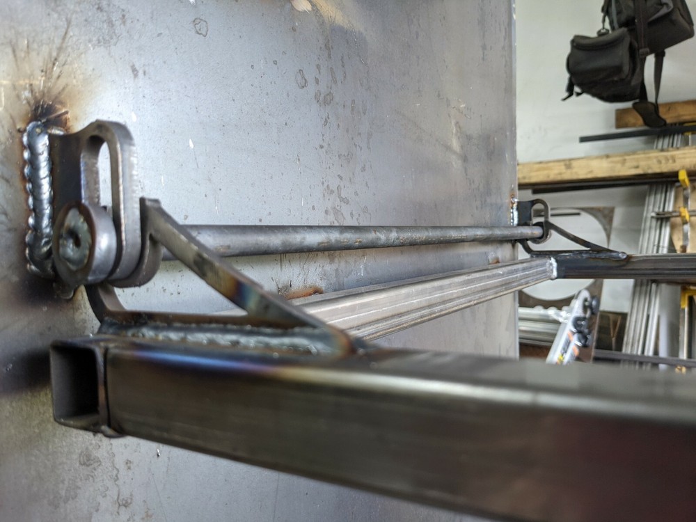 foldable Table Lock bbq table holder