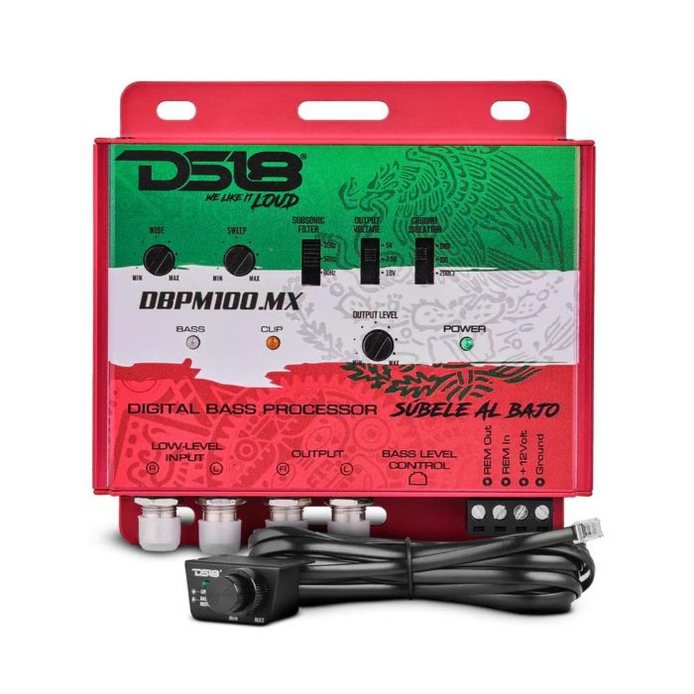 DS18 2 Ch Digital Bass Processor & Bass Restoration Processor Mexico Design
