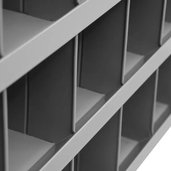 Metal 40-Hole Storage Bolt Bin Cabinet for Nuts, Bolts, Screws