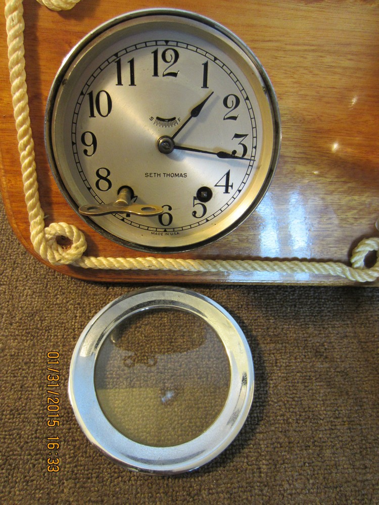 MARITIME, SHIP'S 3 PC WEATHER STATION & BELL