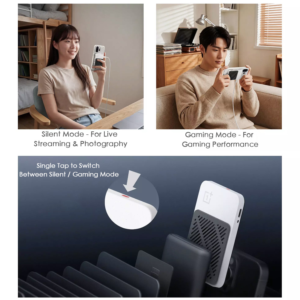 Original OnePlus Magnetic Cooler –9.8mm Ultra Thin, for OnePlus/ iPhone/ Android