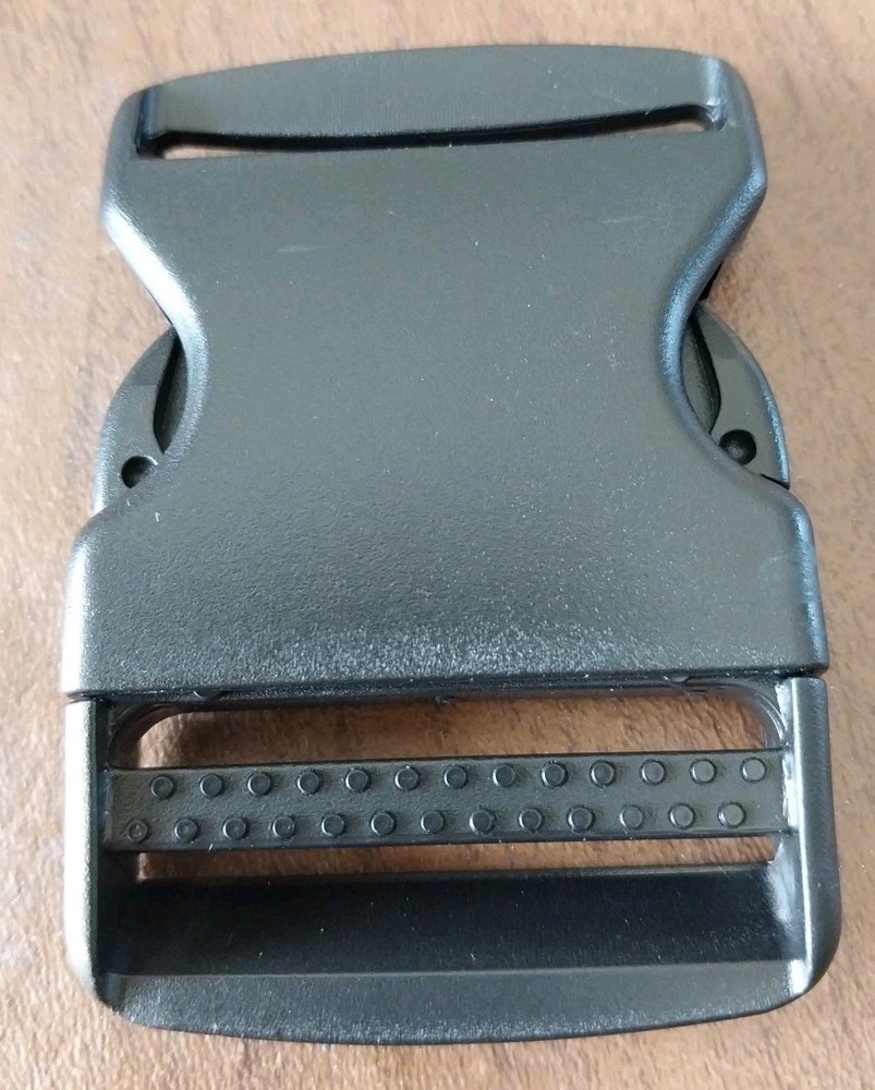 2" Black Plastic Side Release Buckle