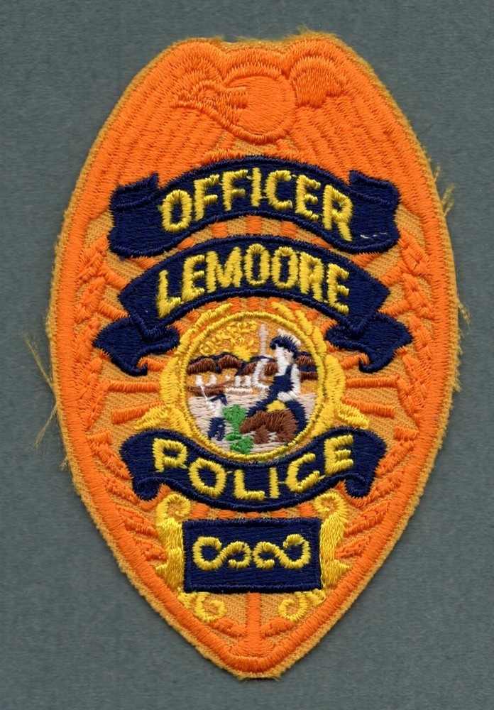 Lemoore California Police Patch