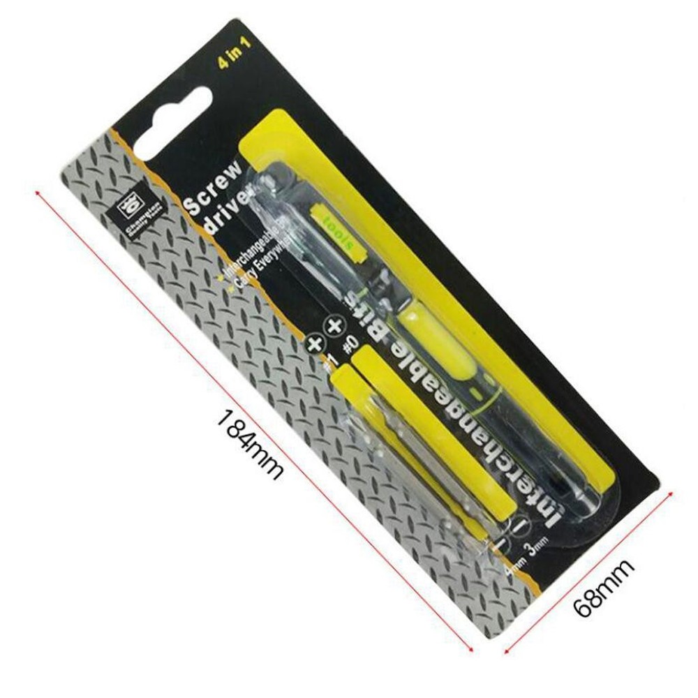 Screwdriver with Double Sided Bits Professional Repair Tools