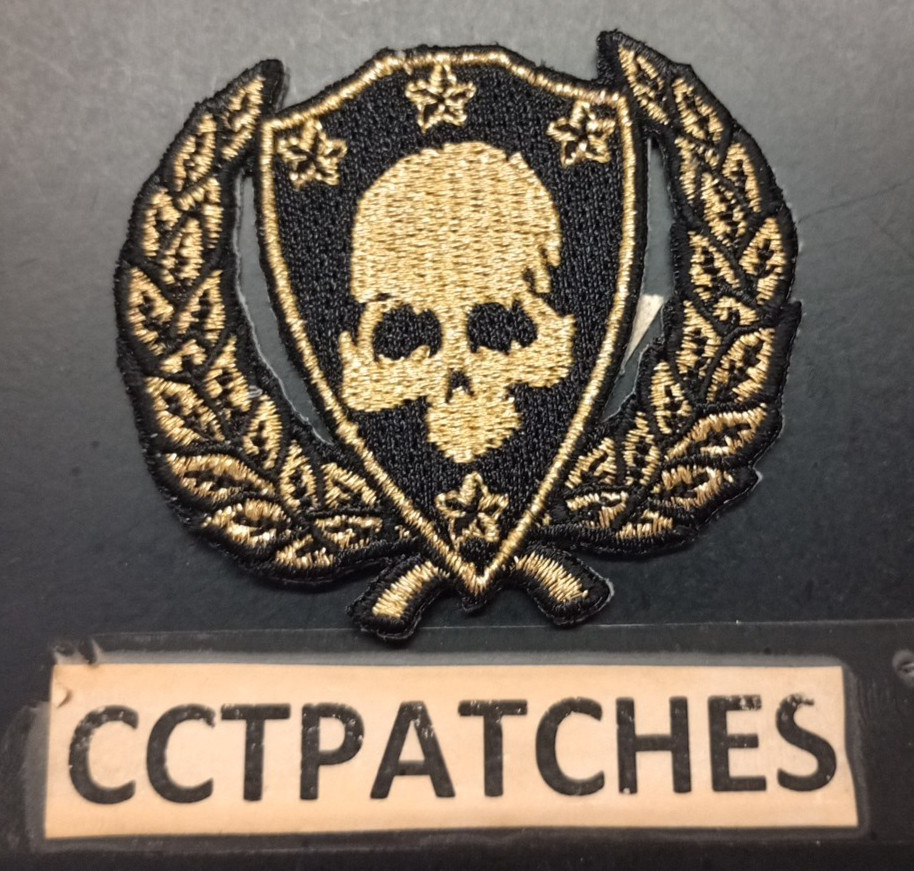 PA MILITARY SKULL PATCH