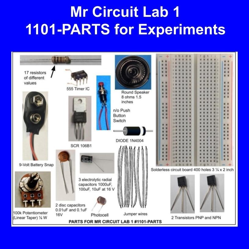 1101-FS Basic Electronics Mr Circuit Lab for future Technicians etc. FREE SHIP
