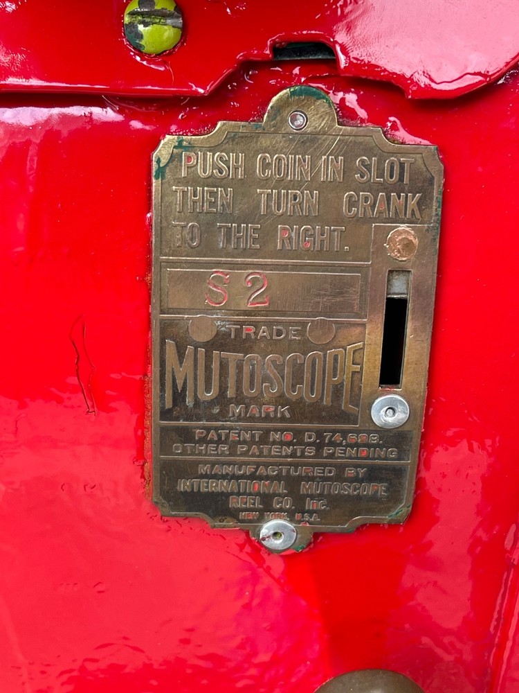 Vintage Mutoscope machine...