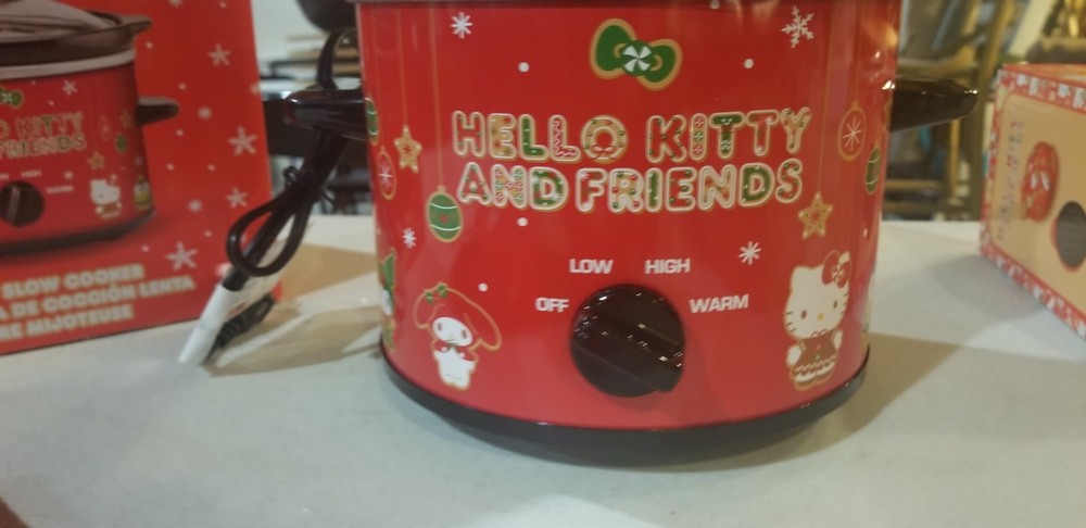 HELLO KITTY SLOW COOKER- WAFFLE MAKER, AND MORE