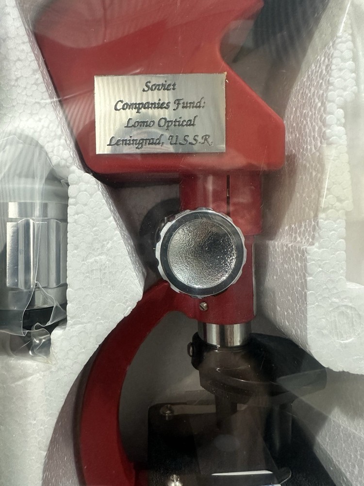 USSR Microscope Kit Unopened