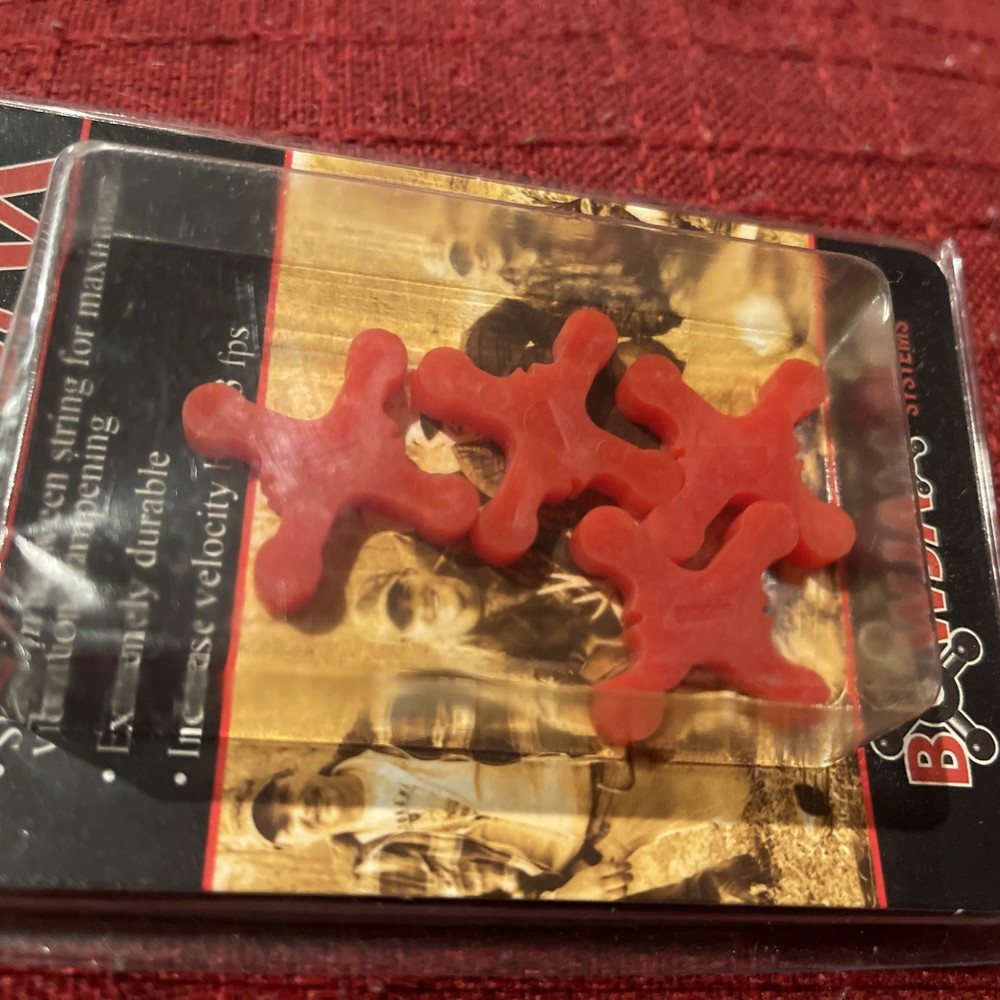 BowJax Slip Jax String Silencers #1040 RED (4 pack) 19 grains