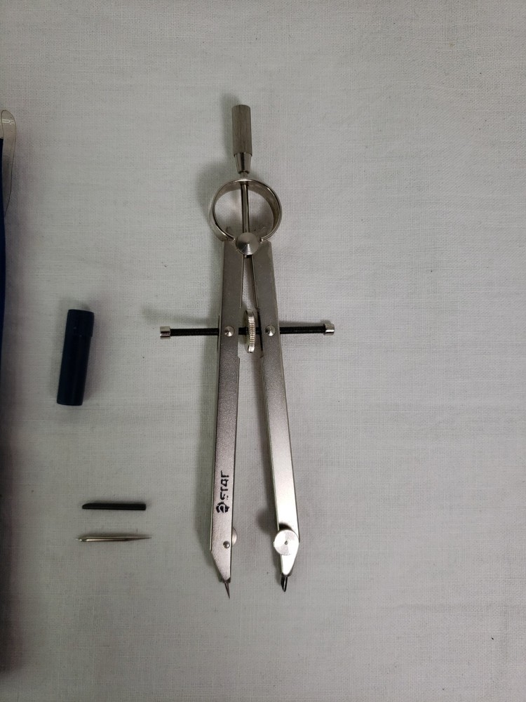Vintage Staedtler Mars Masterbow Precision Compass 551 40 WP Germany