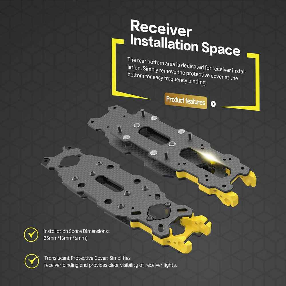 Mario 5 O4 DC Advanced Version 5Inch FPV Drone Frame - 226Mm Wheelbase, Lightwei
