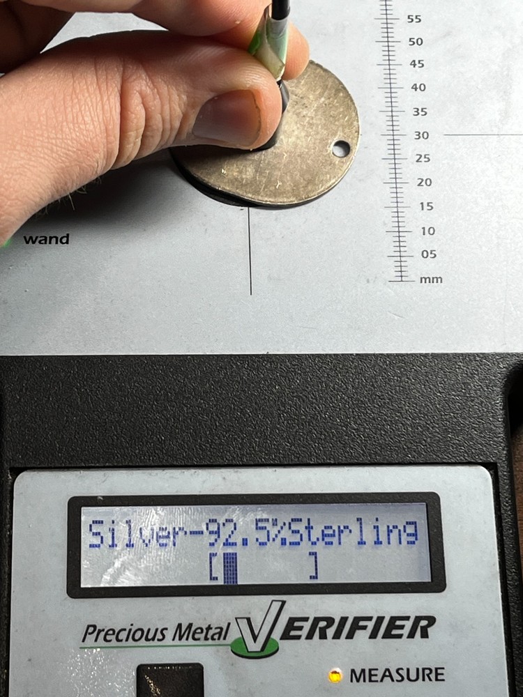 WW2 USCG US Coast Guard STERLING SILVER Dog Tags ID