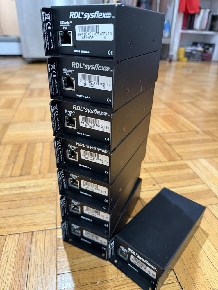 RDL SF-ND2 Dante Network to Digital Audio Interface