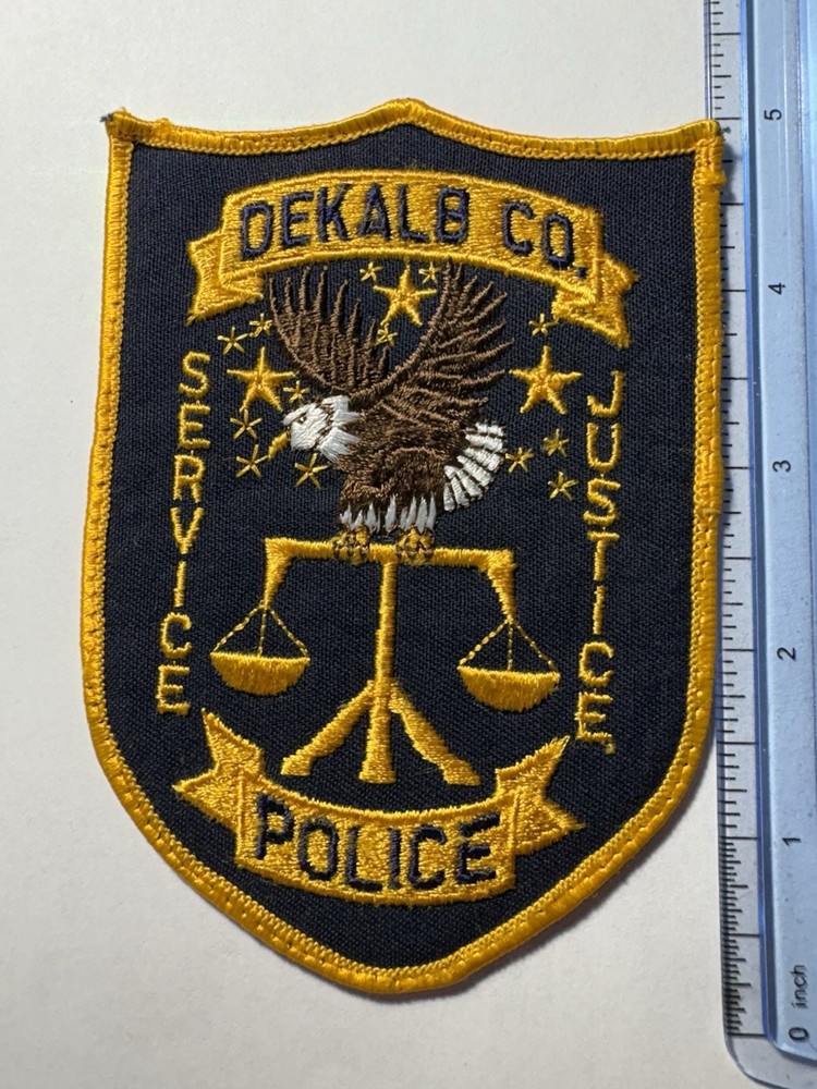 Dekalb County Georgia Police Patch