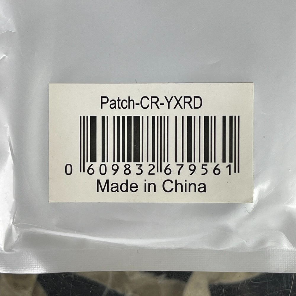 NEW US Flag Superman Shield PVC Patch (CR-YXRD)