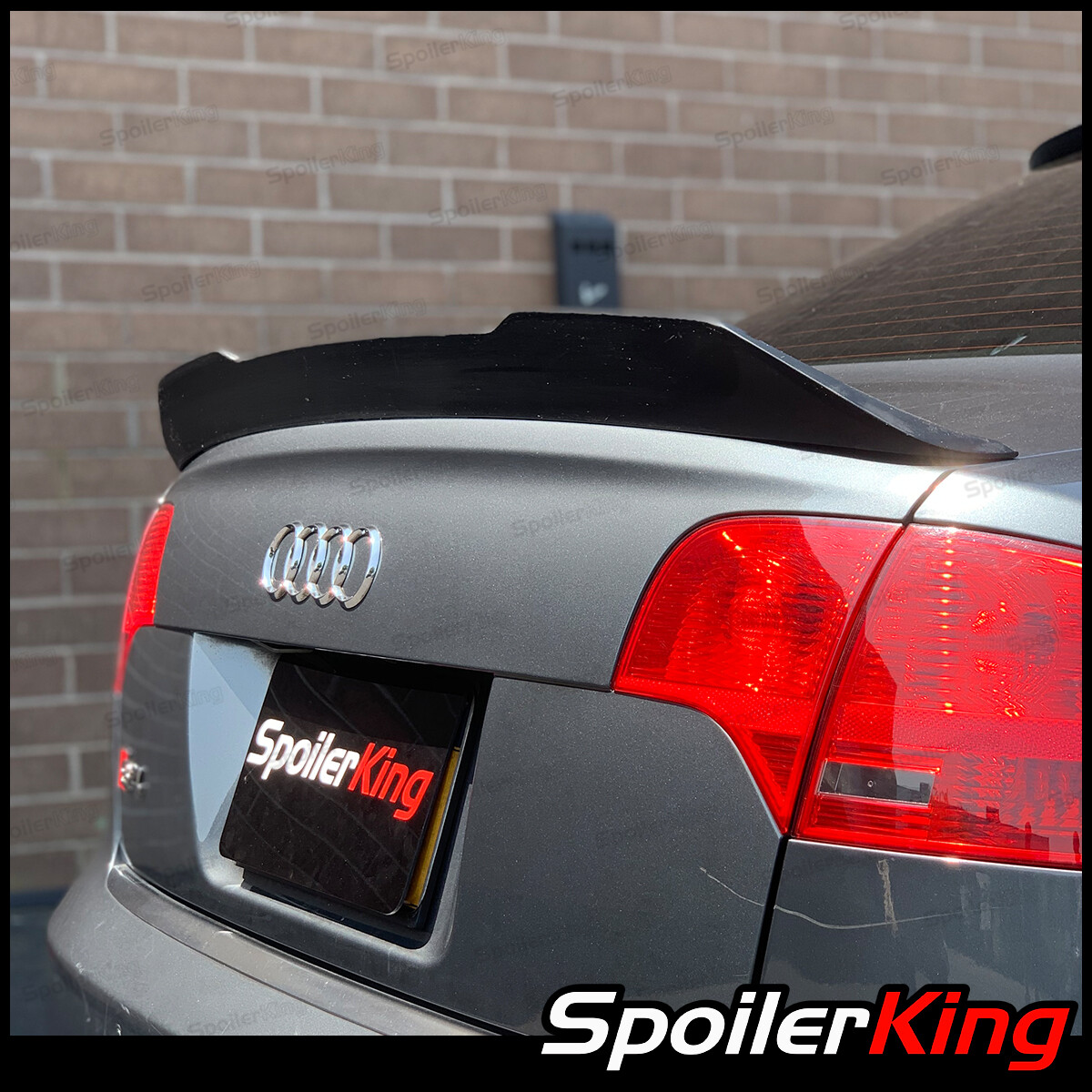 SpoilerKing 380PC Universal 30"- 55" Custom Rear Polyurethane Trunk Spoiler Wing