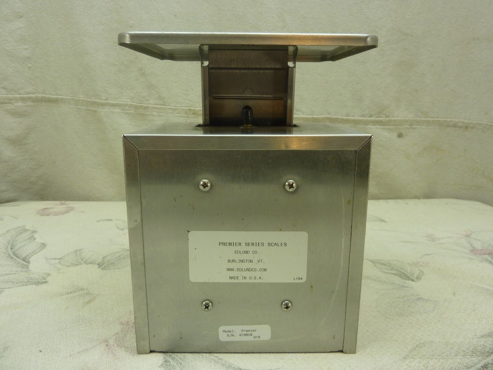 Edlund Model SR-25 Premier Series 25 lb Max Top Loading Mechanical Scale