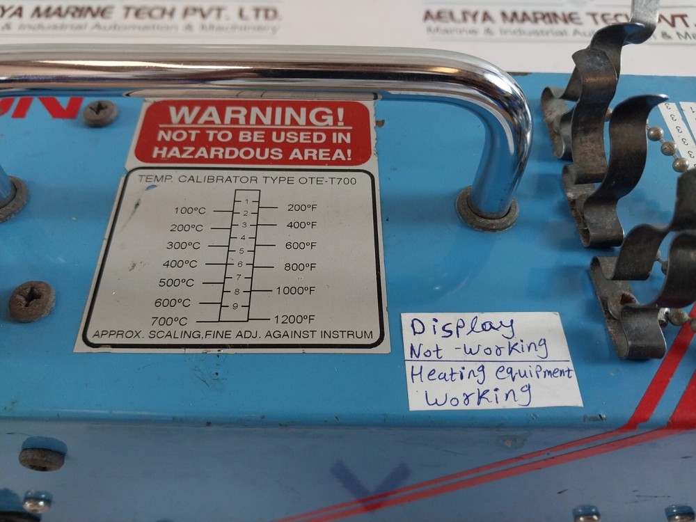 Omicron ote-t700 temperature calibrator (Not Working)