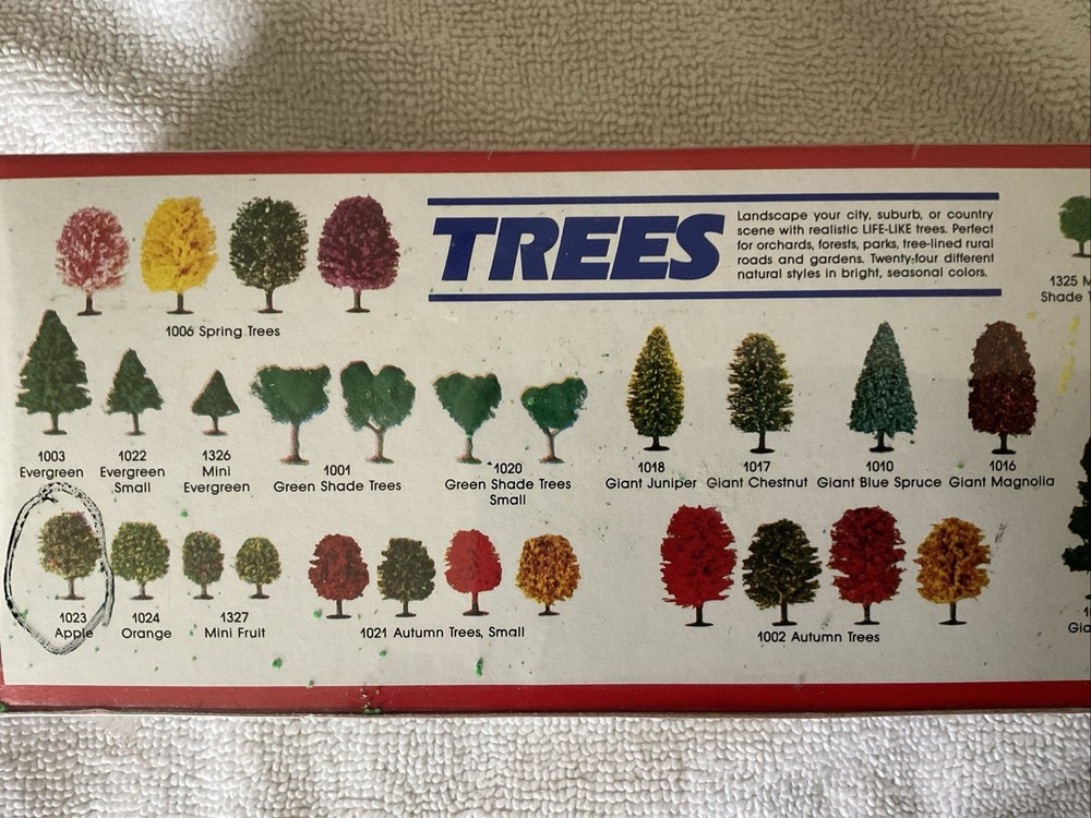 HO Foliage And Trees RF37