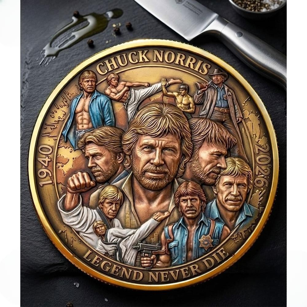 Chuck Norris Commemorative Challenge Coin