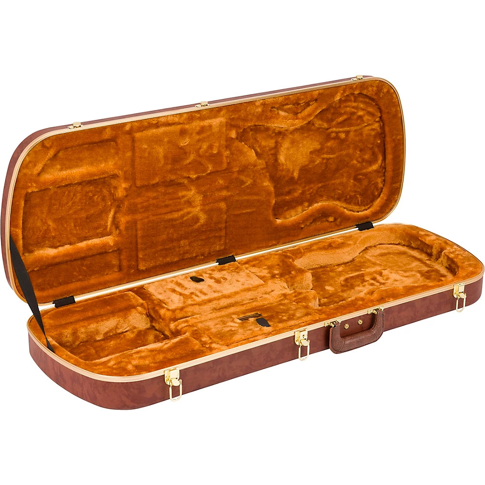 Fender Jazzmaster/Jaguar Electric Guitar Eyeglass Case Brown